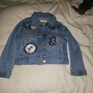 Patched Jean jacket from Wee Monsters